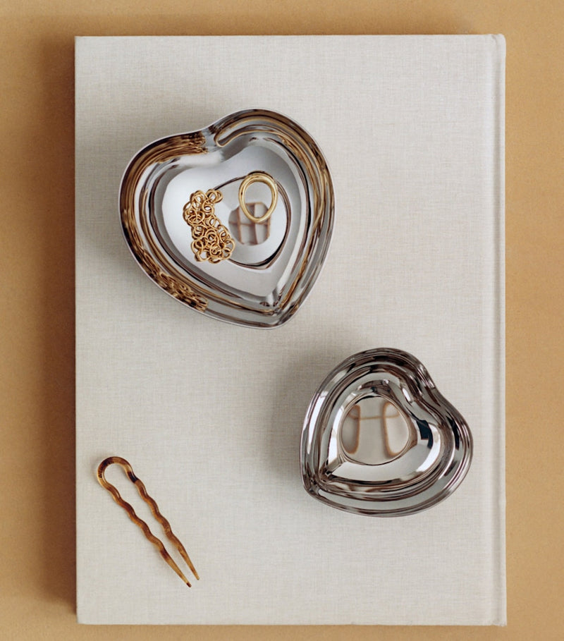 Georg Jensen medium heart bowl 11.5cm, UK version