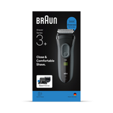 Holland & Barrett Braun Series 3+ Electric Shaver 3000BT Beard Trimmer Attachment Grey- Buy online at McGrocer