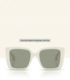 Gucci square sunglasses with acetate frame, UK version