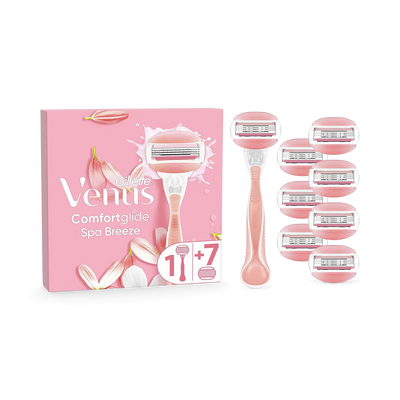 Holland & Barrett Venus Spa Breeze Razor Handle + 8 Blades- Buy online at McGrocer
