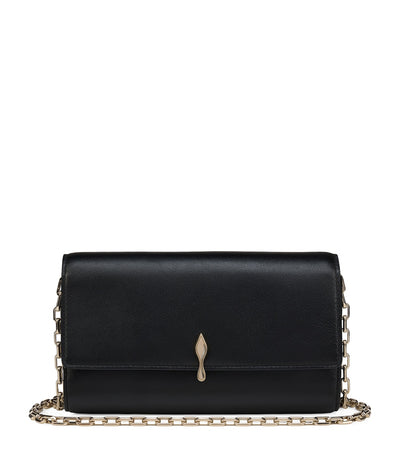 Harrods Christian Louboutin Bettina Nappa Leather Chain Wallet- Buy online at McGrocer