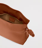 LOEWE Mini Flamenco leather clutch bag, UK version