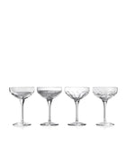 Waterford Mixology Circon large coupe glasses set of 4 (280ml) (British brand)