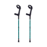 Holland & Barrett Cool Crutches Emerald Sky Ergonomic Adjustable Forearm Crutches- Buy online at McGrocer