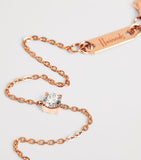 Harrods rose gold diamond bracelet 0.25ct (British brand)