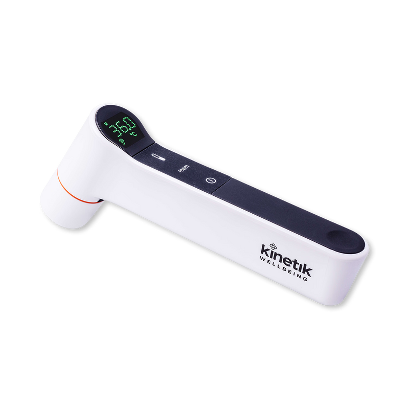 Kinetik infrared ear and forehead thermometer white (British brand)