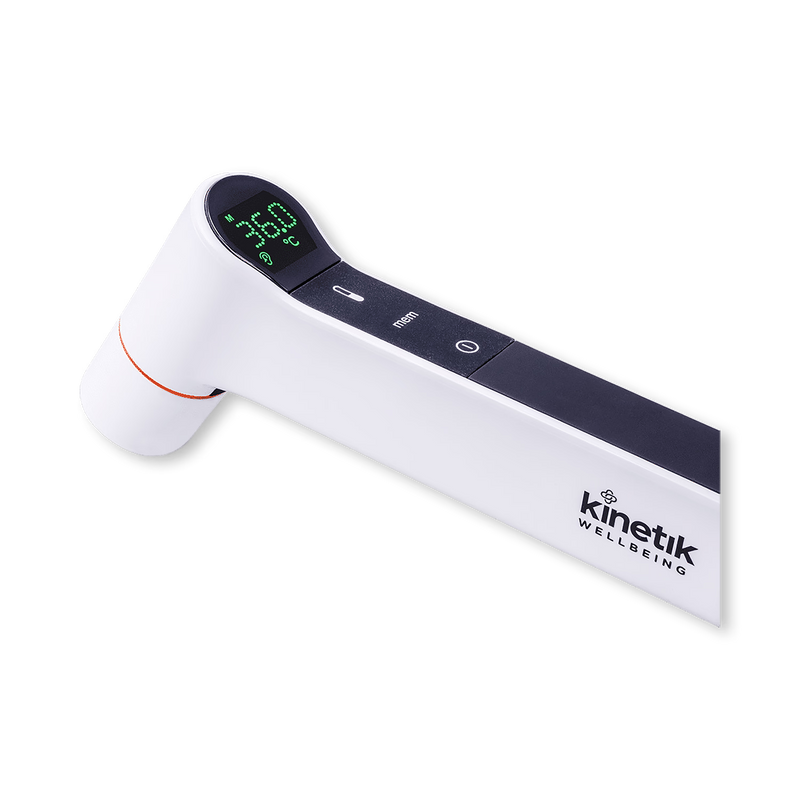 Kinetik infrared ear and forehead thermometer white (British brand)