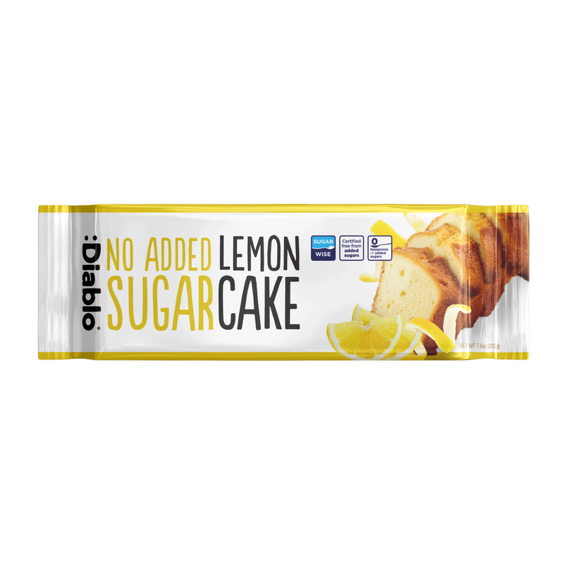 Diablo lemon cake no added sugar 200g, UK version