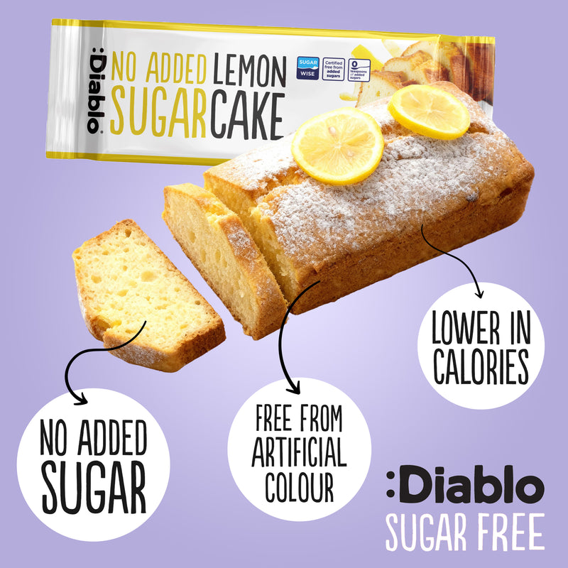 Diablo lemon cake no added sugar 200g, UK version