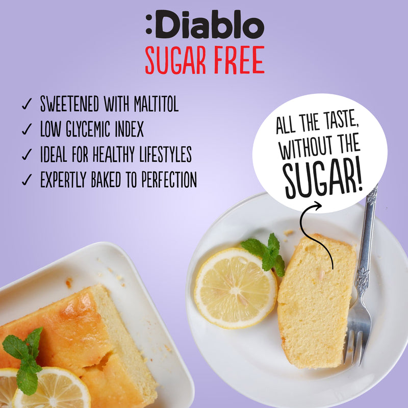 Diablo lemon cake no added sugar 200g, UK version