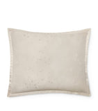 Pratesi Anemone square sham pillowcase 65cm - British product