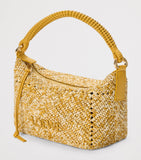 LOEWE Raffia Cala Pouch handwoven raffia bag, UK version