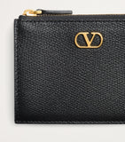 Valentino Garavani VLogo leather card holder - British product