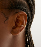 Astrid & Miyu Cosmic crystal illusion ear cuff - British product