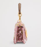 Valentino Garavani small Locò shoulder bag with sequins, imported from the UK
