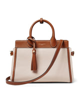 Harrods Aspinal of London Leather Savannah Top-Handle Bag- Buy online at McGrocer