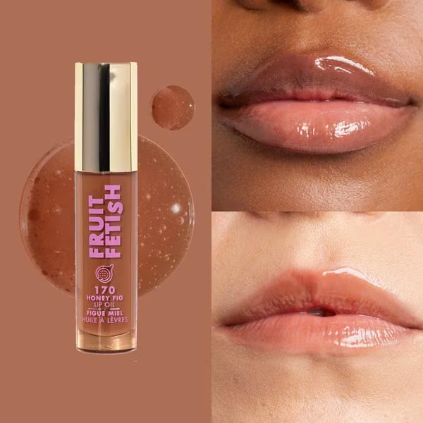 Milani Fruit Fetish Lip Oil Honey Fig, imported from the UK