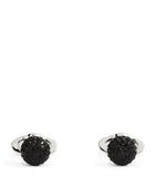 Giorgio Armani sterling silver embellished cufflinks, imported from the UK