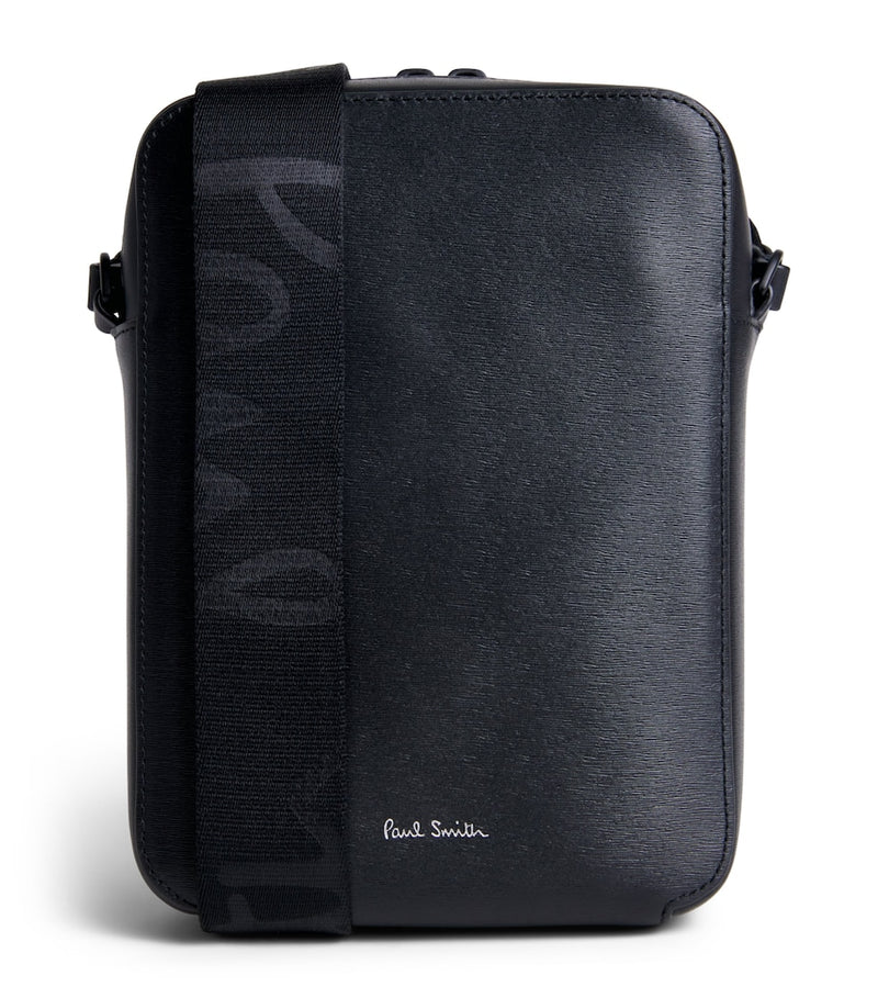 Paul Smith leather cross-body bag - British product