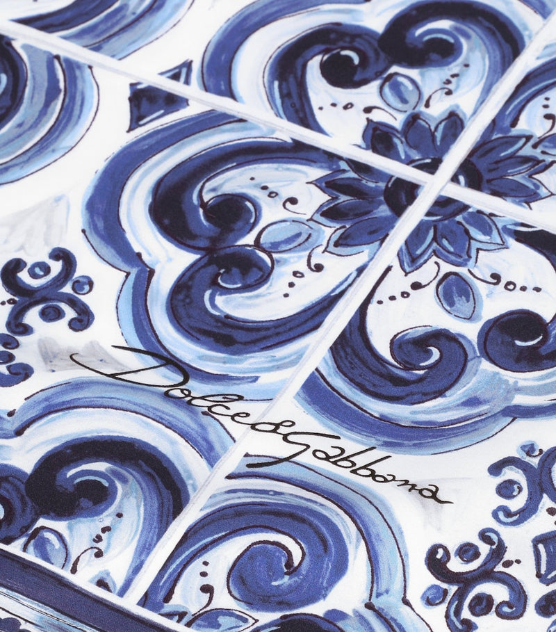 Dolce&Gabbana Casa cotton Majolica pillowcases set of two 60cm x 90cm - British product