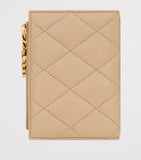 Saint Laurent Matelassé bifold wallet lambskin (British brand)
