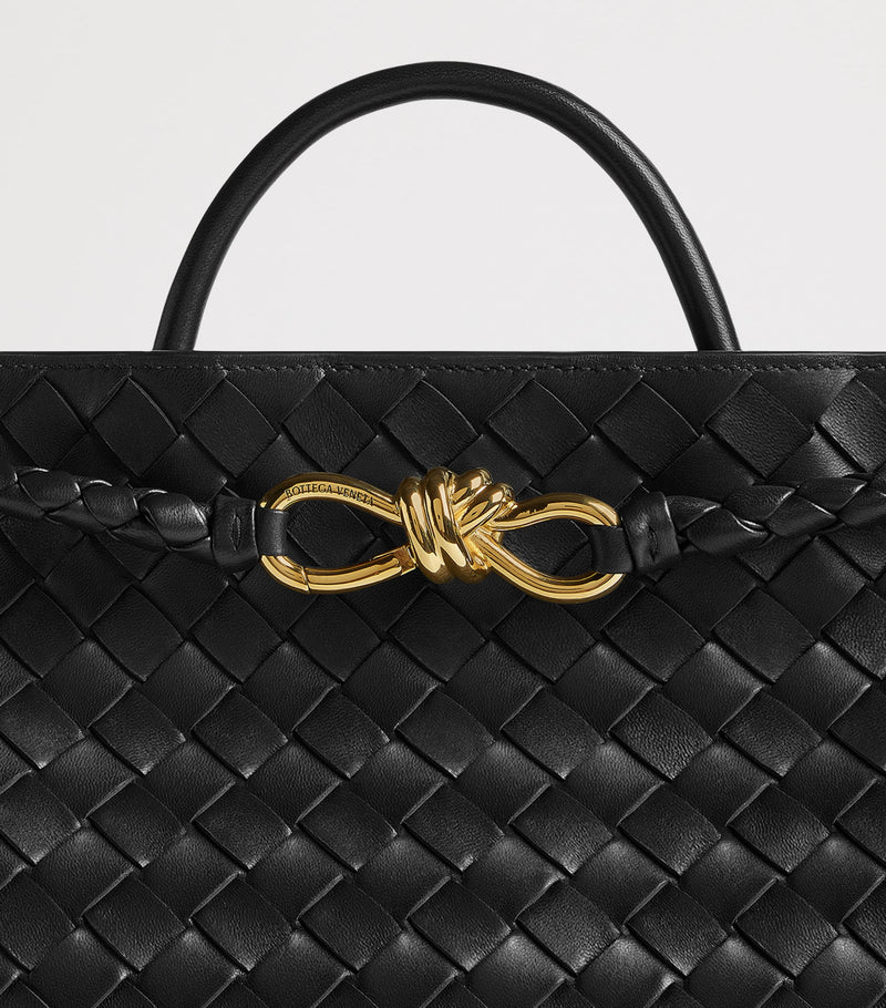 Bottega Veneta Andiamo top-handle bag in lambskin, UK version