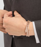 Bvlgari Serpenti Viper bracelet in rose gold with diamonds - British product