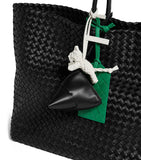 Bottega Veneta Angolo leather coin purse charm, UK version