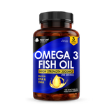 Holland & Barrett New Leaf Products Omega 3 Fish Oil Softgel Capsules 180 Softgels- Buy online at McGrocer