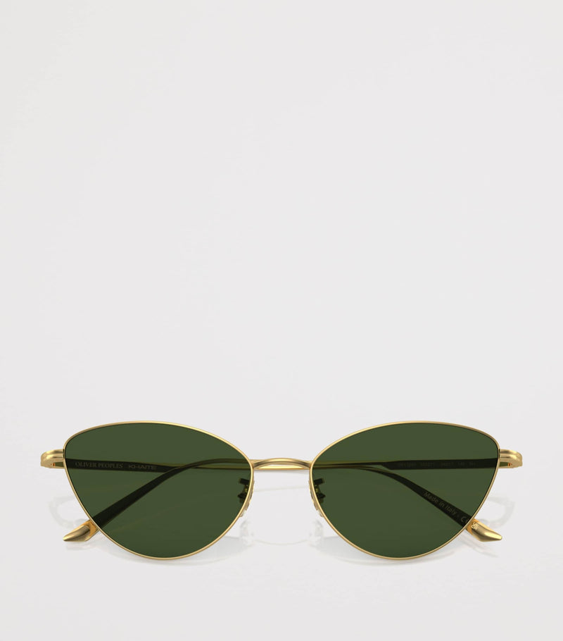 Oliver Peoples Khaite 1998C cat eye sunglasses, imported from the UK