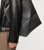 LOEWE extra large leather Puzzle Fold tote bag (British brand)