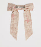 Bonpoint cotton bow hair clip, imported from the UK