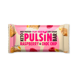 Holland & Barrett Pulsin Raspberry & Choc Chip Keto Bar 50g- Buy online at McGrocer