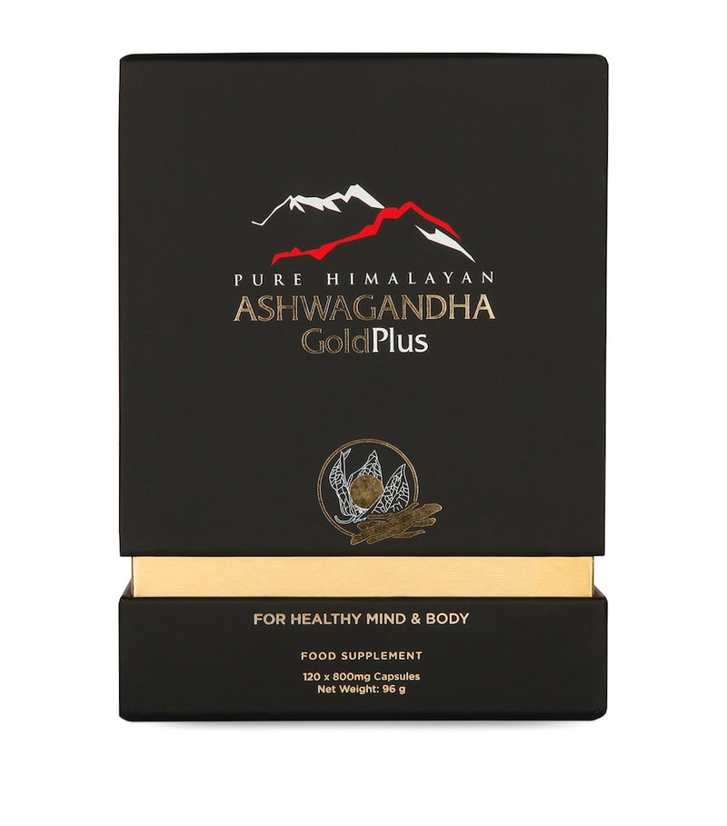 Pure Himalayan Ashwagandha Gold Plus capsules 120 (British brand)