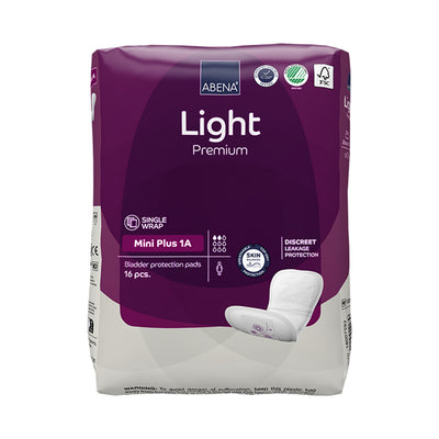 Holland & Barrett Abena Light Mini Plus 1A Incontinence Pads 200ml 16 Pack- Buy online at McGrocer