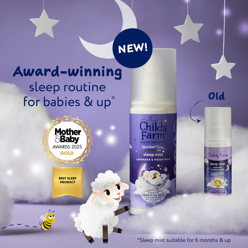 Childs Farm SlumberTime Sleep Mist Lavender Moon Milk 100ml - British product