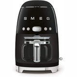 Smeg DCF02 drip coffee machine in black - British product