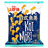 Oishi Koi Mori Japanese crackers seaweed flavour - British product