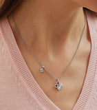 Boodles white gold diamond necklace, UK version