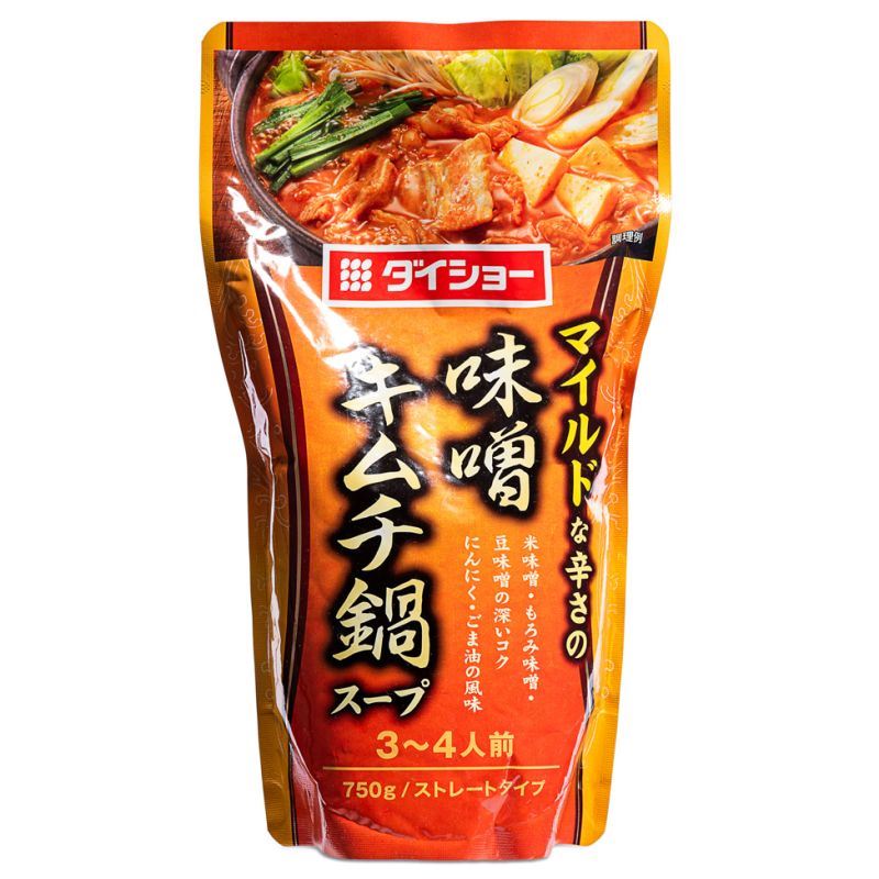 Daisho Japanese kimchi miso hot pot soup base, imported from the UK