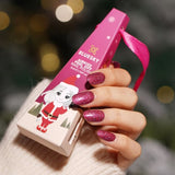 Bluesky Airkiss Bauble nail varnish Santa's Been 5ml - British product