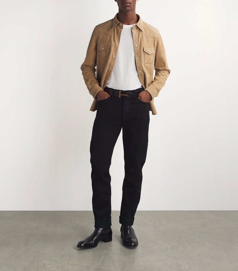 TOM FORD reversible T buckle belt, imported from the UK