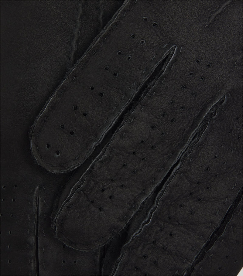 Giorgio Armani shearling leather gloves with lambskin accents - British product