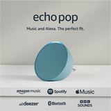 Amazon Echo Pop Green smart speaker with Alexa (British brand)
