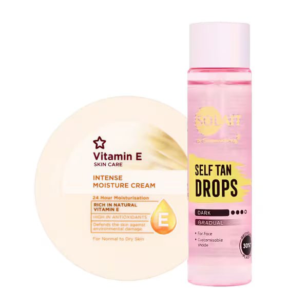 Solait instant tan bundle dark 250ml (British brand)
