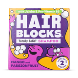 Holland & Barrett Hair Blocks Mango & Passionfruit Solid Shampoo Bar- Buy online at McGrocer