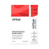 Holland & Barrett Virtue Electrolytes Hydration Strawberry Lemonade 12 Sachets- Buy online at McGrocer