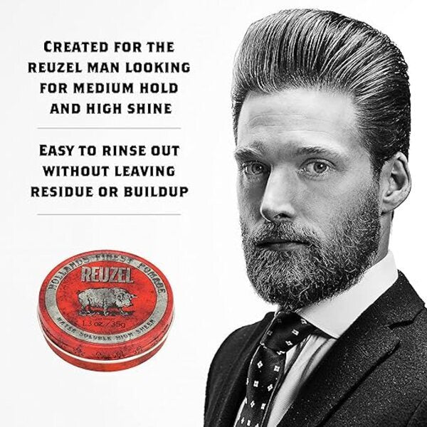 Reuzel Red Pomade 35g, imported from the UK