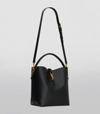 Saint Laurent Le 37 bucket bag in smooth leather - British product