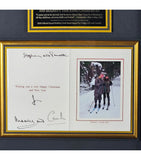 Leipzig Galleries signed King Charles III and Queen Camilla display (British brand)